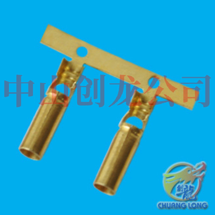 供应1.7，1.8 2.0 2.25 2.35 3.0铜管端子3.2铜管防水插端子