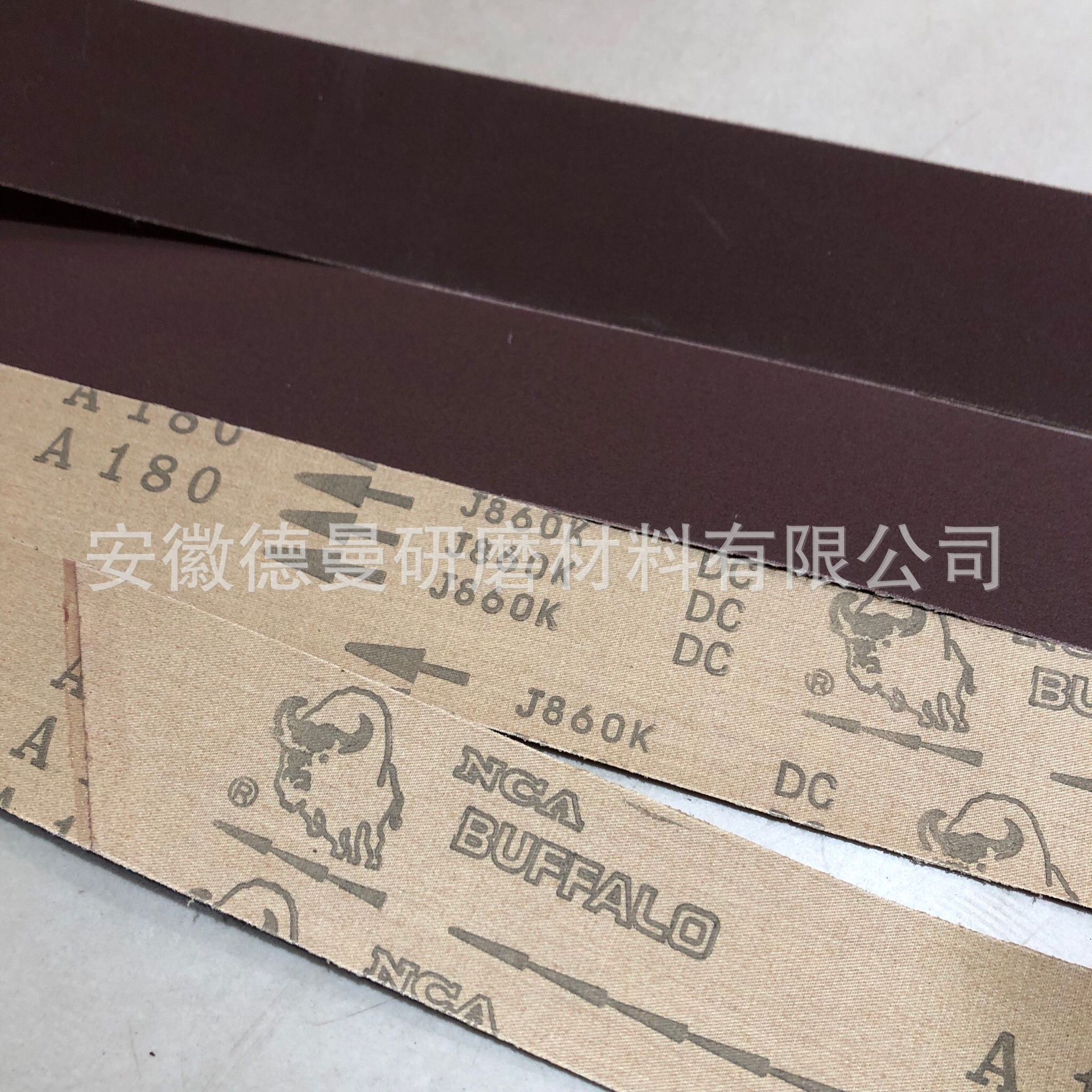日本野牛NCA J860K J861K棕刚玉砂带 医疗器械、人体植入关节打磨