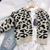 Children's cardigan, knitted spring jacket, sweater, Korean style