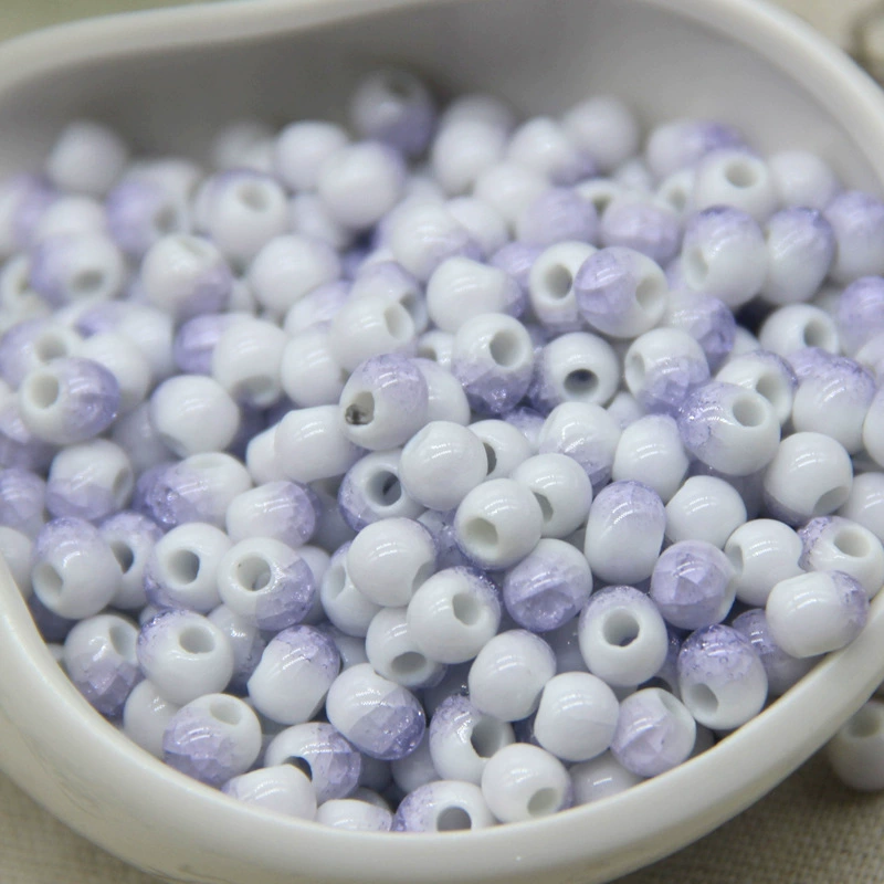 Керамические бусины Jingdezhen высокой температуры в форме слезинки, как льдом, бусины 6 мм, Diy ювелирные бусины