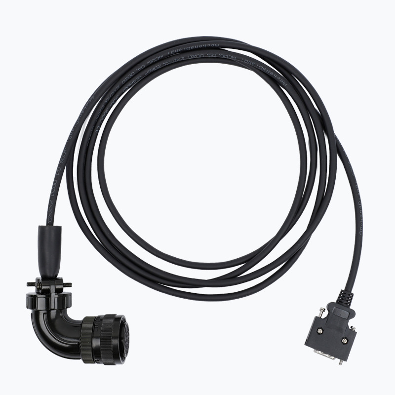 批发伺服电机编码器线ASD-CAEN10033米5米电机连接器编码器线