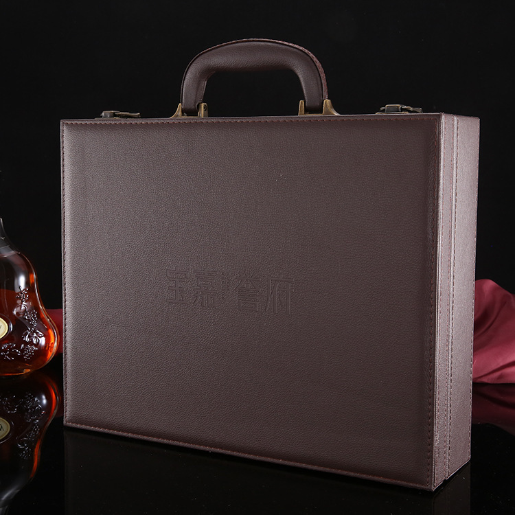 厂家直销多功能手提交房盒房产房产手提交房箱收纳钥匙银行卡合同