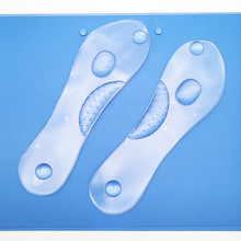 女士七分垫足弓支撑按摩矫正扁平足半码垫减震防磨高跟鞋七分鞋垫