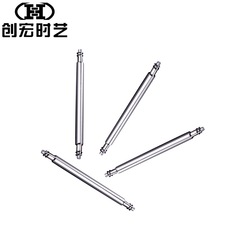 手錶配件 生耳針1.3/1.5不鏽鋼精鋼彈簧插銷表耳針 批發