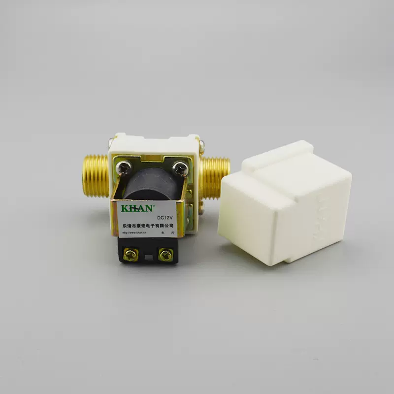 太阳能进水电磁阀4分外螺电磁阀学校食堂防偷水阀12/24v220v有压