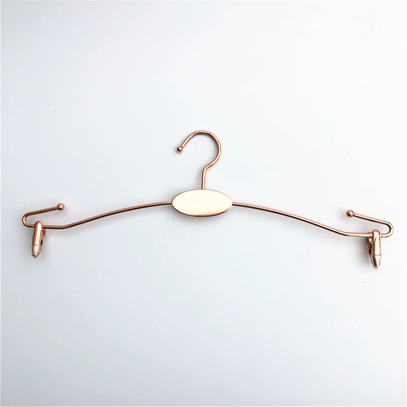 Pants, hanger, metal underwear, golden shoe last, wholesale, pink gold