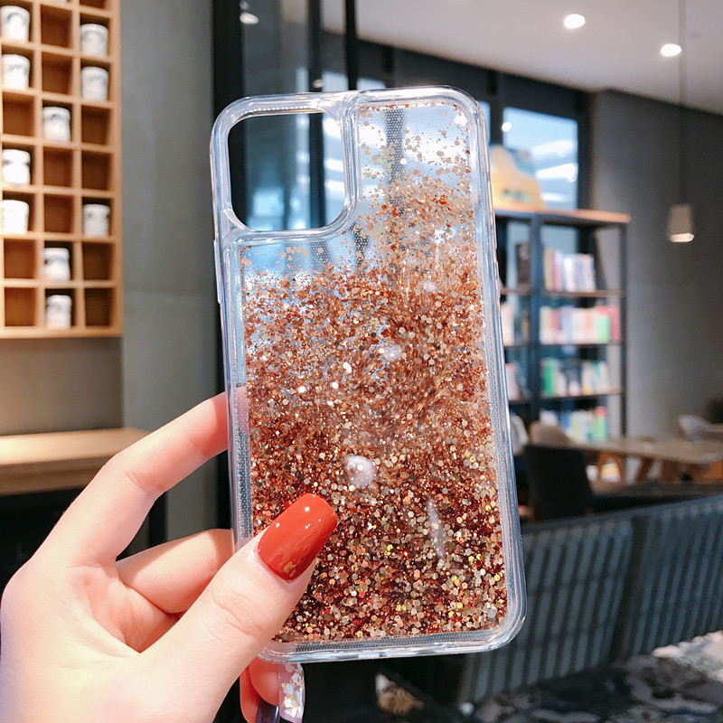 Glitter Liquid Phone Case For Iphone 15 14 And Samsung S23 Series_voghion.com