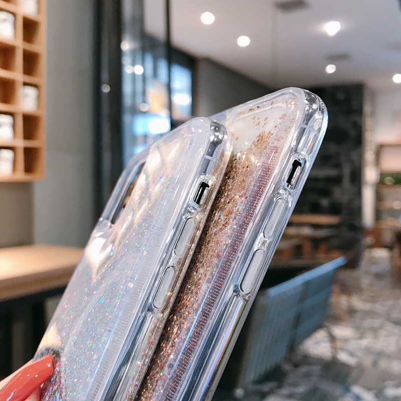 Glitter Liquid Phone Case For Iphone 15 14 And Samsung S23 Series_voghion.com