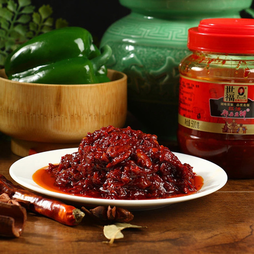 One-piece agent delivered Pixian Red Oil Bean Paste Chili Sauce 500g Bean Paste Sichuan Cuisine Catering Seasoning Household Condiment