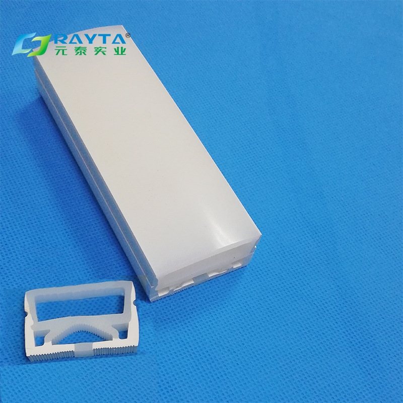 厂家供应4025双色霓虹led灯带硅胶套管 柔性防水套管 无光斑