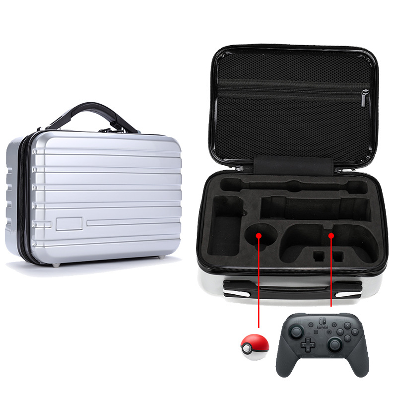 Caja de almacenamiento de Nintendo Switch NS Consola de juegos paquete completo de accesorios paquete de protección contra caídas maleta de cáscara dura