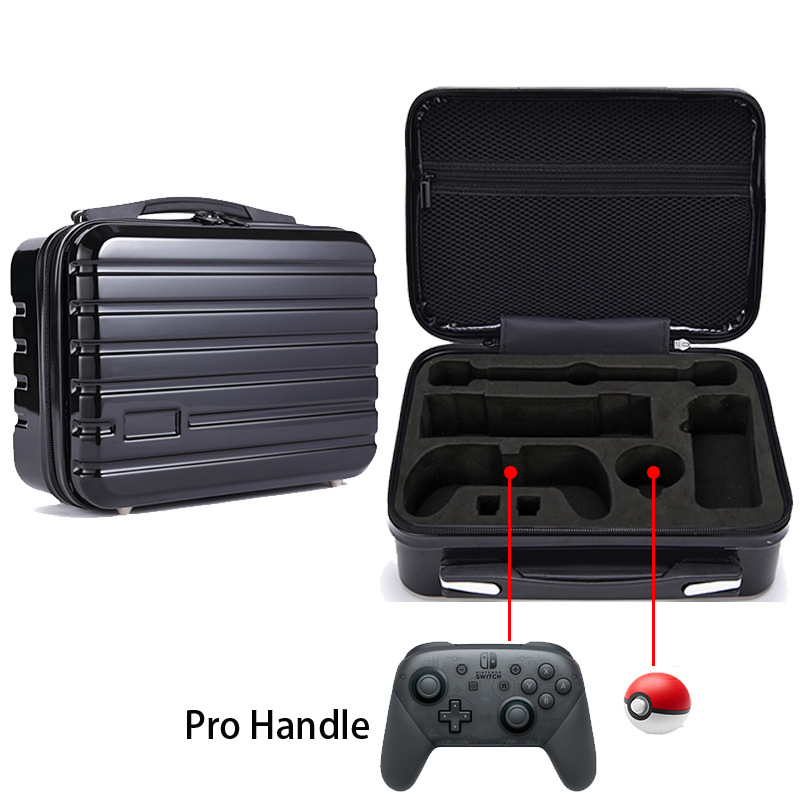 Caja de almacenamiento de Nintendo Switch NS Consola de juegos paquete completo de accesorios paquete de protección contra caídas maleta de cáscara dura