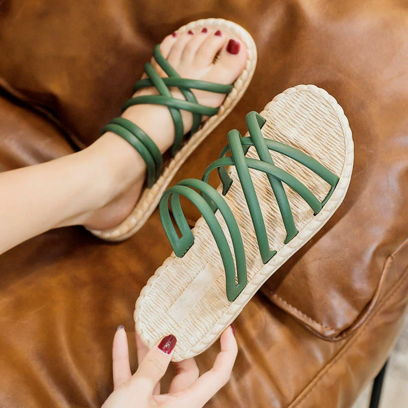 Summer sandals, non-slip beach slippers, soft sole, beach style