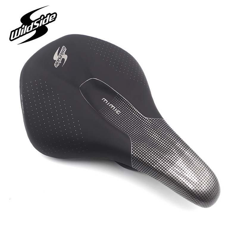 [Factory Direct Supply] WILDSIDE Lightning MIMIC Widened 155mm Women's Mountain Road Bicycle Saddle