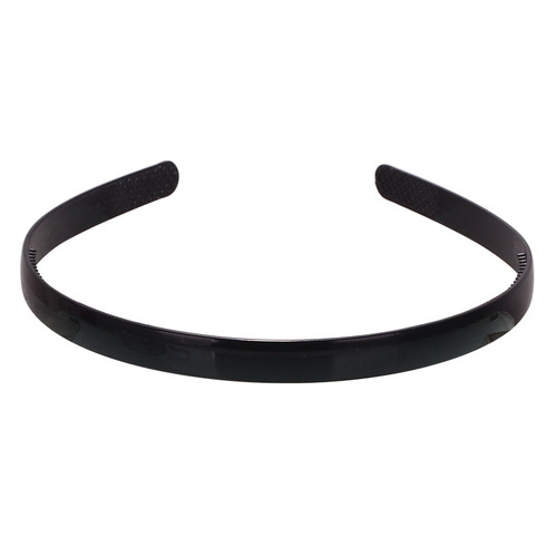 Basic adult headband 1.0cm black flat headband internet celebrity simple handmade DIY material