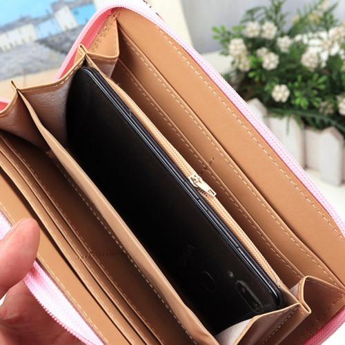 One piece drop shipping Japanese and Korean cartoon cute doll student lady storage coin purse