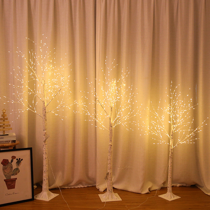 Tree Lights, Landscape Lights, Christmas Lights, Decorative Lights, Starry Sky, Warm Light, Glowing Trees, Simulated Birch Lights, Wholesale
