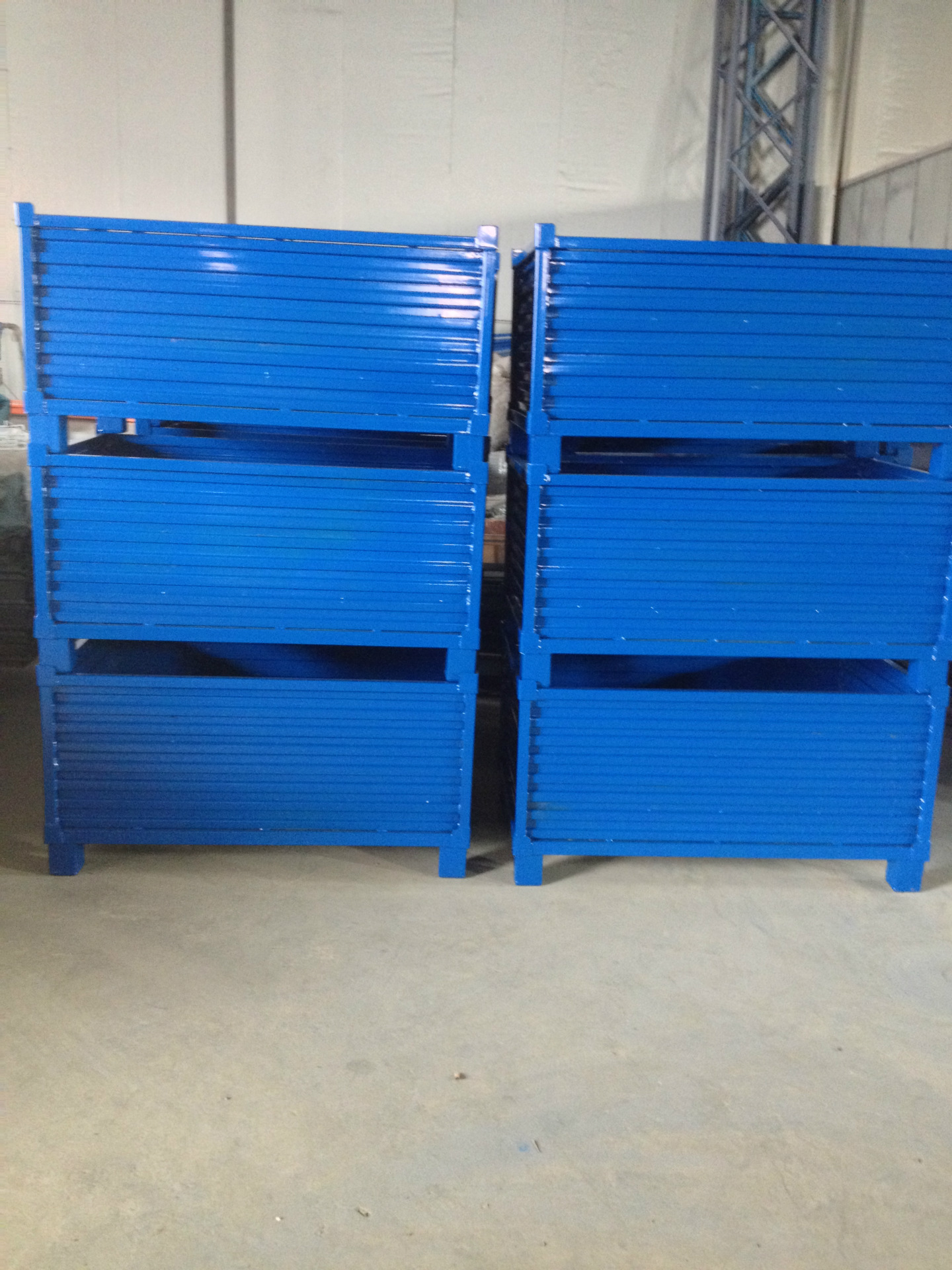 厂家直销 抗老化金属周转箱 车间物料箱 收纳物流中转箱耐用