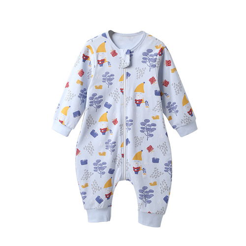 Bazitu baby anti-kick quilt artifact baby spring and autumn single-layer cotton sleeping bag for all seasons 0-6 years old