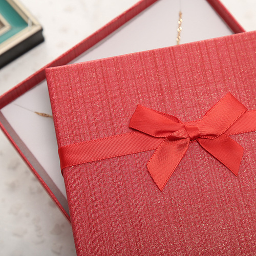 Manufacturer jewelry packaging box high-end gift box heaven and earth cover simple style gift box wholesale