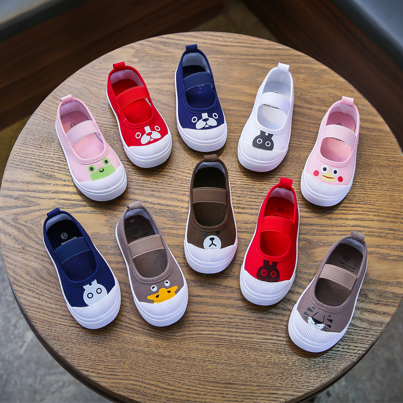 Spring and autumn children's shoes Korean version of children's canvas shoes baby casual shoes for boys and girls a generation of wholesale tide