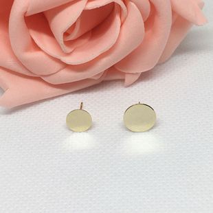 ��ɫ14k����y��ᘶ��ƽ�������diy�ֹ����Ʒ�����бP���l