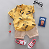 Summer clothing, cartoon cute set, children's summer shirt, 0-1-3 years, children's clothing