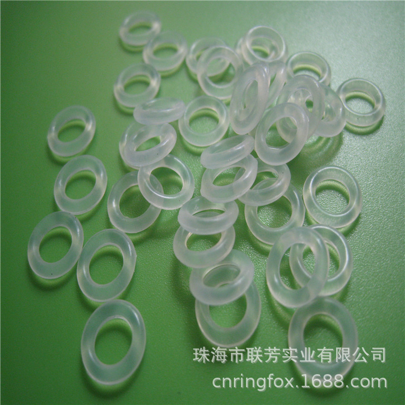 10*6*2食品级硅胶O型圈 气相硅胶O型圈 透明硅胶O型密封圈 优惠价