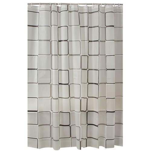 Black square shower curtain waterproof thickened modern simple partition curtain blackout shower curtain cloth bathroom bathroom shower curtain