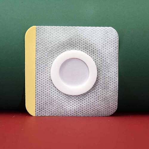 Hot-rolled cloth acupoint empty patch blank plaster empty pad 6*6 circle inner diameter 2cm blank patch breathable adhesive patch