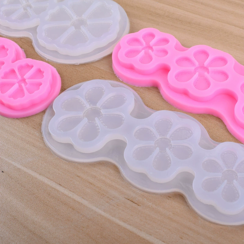 Fondant, silicone mold, flowered, DIY