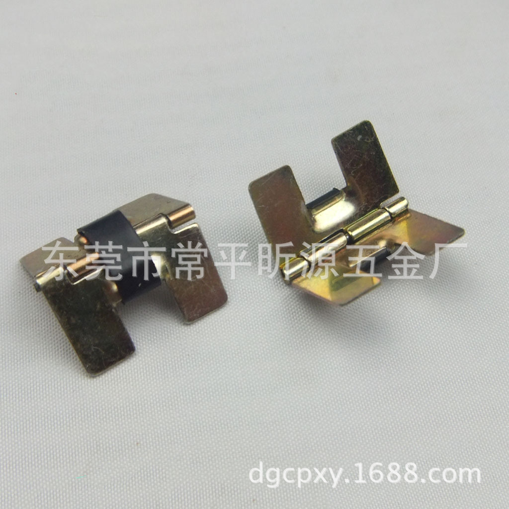 东莞厂家生产礼品盒金属扣，饰品盒铰链，酒盒合页，项链盒弹簧合
