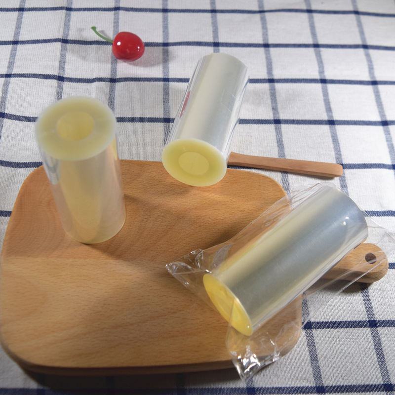 Pastel de cumpleaños 10 metros engrosado mousse coreano tarta dura envoltura de horneado transparente 5 metros