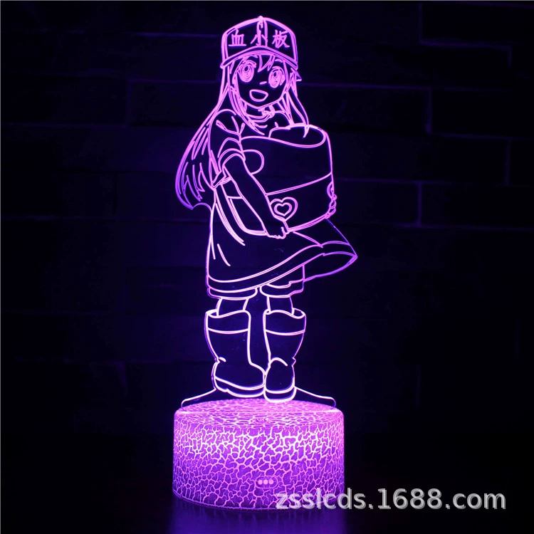 Н night light, (Cross-border trading), Sailor Moon, 3D, creative gift