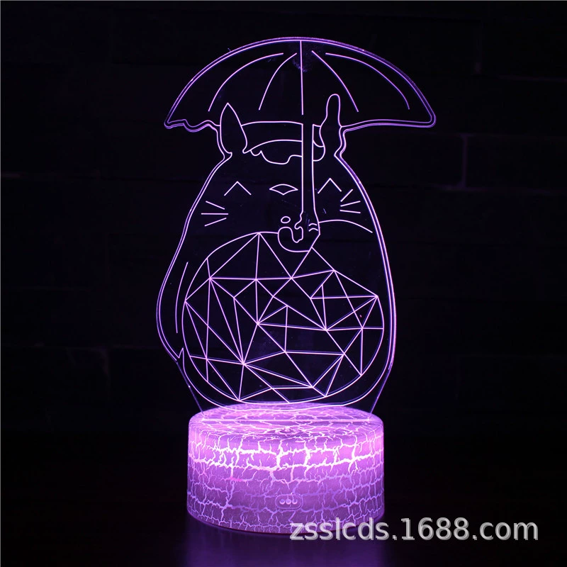 Н night light, (Cross-border trading), Sailor Moon, 3D, creative gift