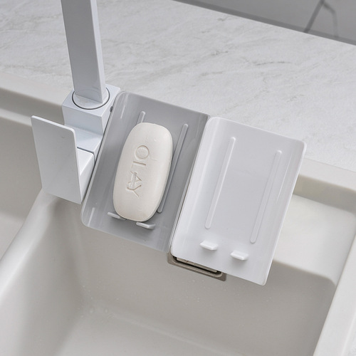 Soap box creative new draining toilet soap rack home bathroom multi-functional plastic soap box storage rack
