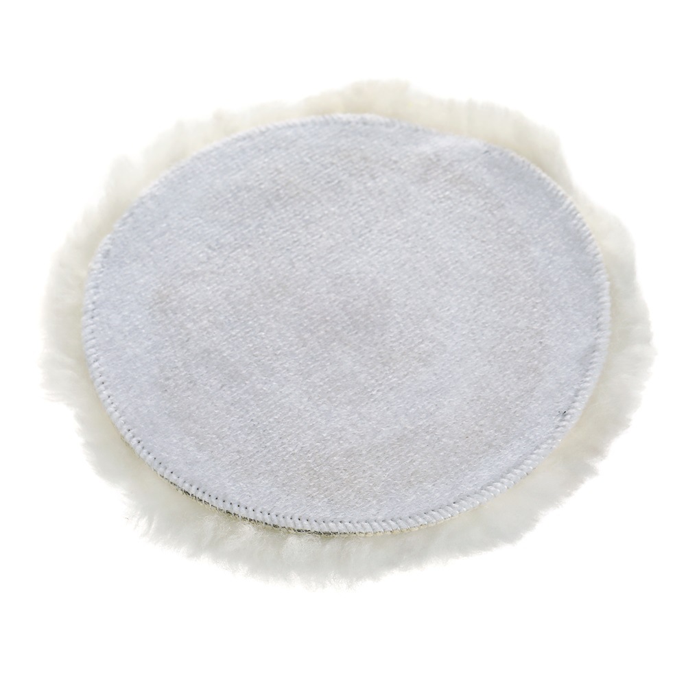 抛光轮羊毛球白色背面自粘厂家直销供货稳定适合各种抛光机器