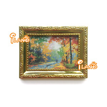 1:12������DOLLHOUSE�����b��^�Ҽ���� ΢�s��ɫ���ͮ�