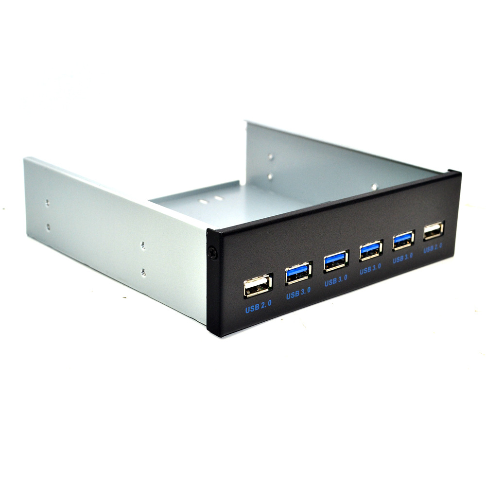 USB3.0����λǰ�����5.25��4��6��HUB 19PINת�Ŀ�U3+����U2���