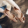 Fashionable footwear, universal sandals pointy toe, 2022 collection, Korean style, suitable for import