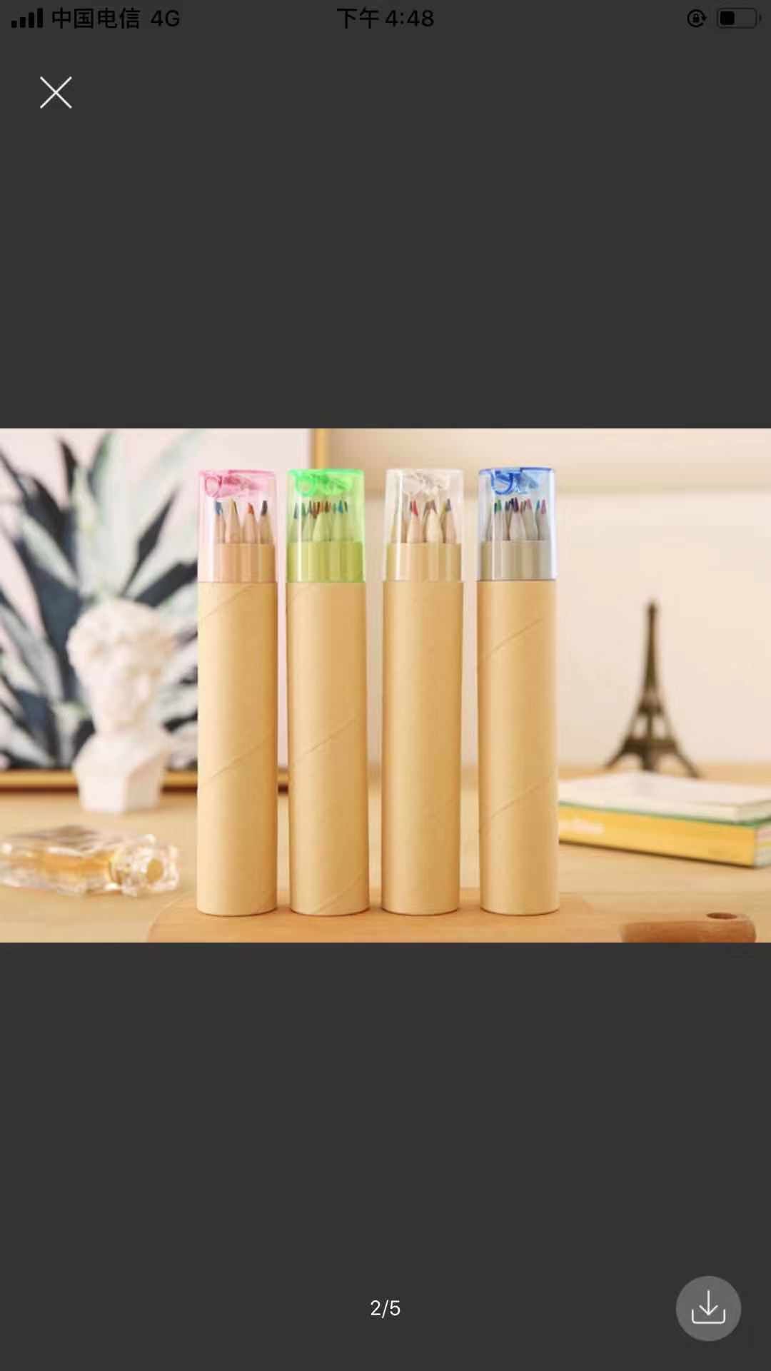 Kraft papel barril color lápiz niños pintado a mano color relleno color plomo 12 color registro color lápiz logotipo impreso personalizado