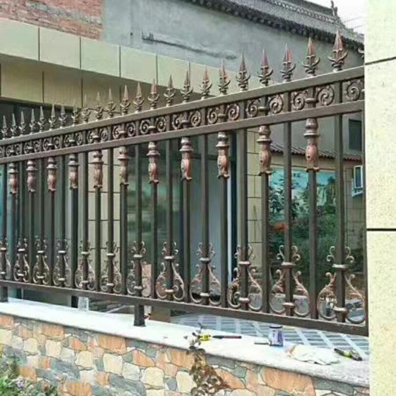 铝合金护栏高档别墅小区围墙农村自建房庭院花园栏杆铝艺阳台护栏