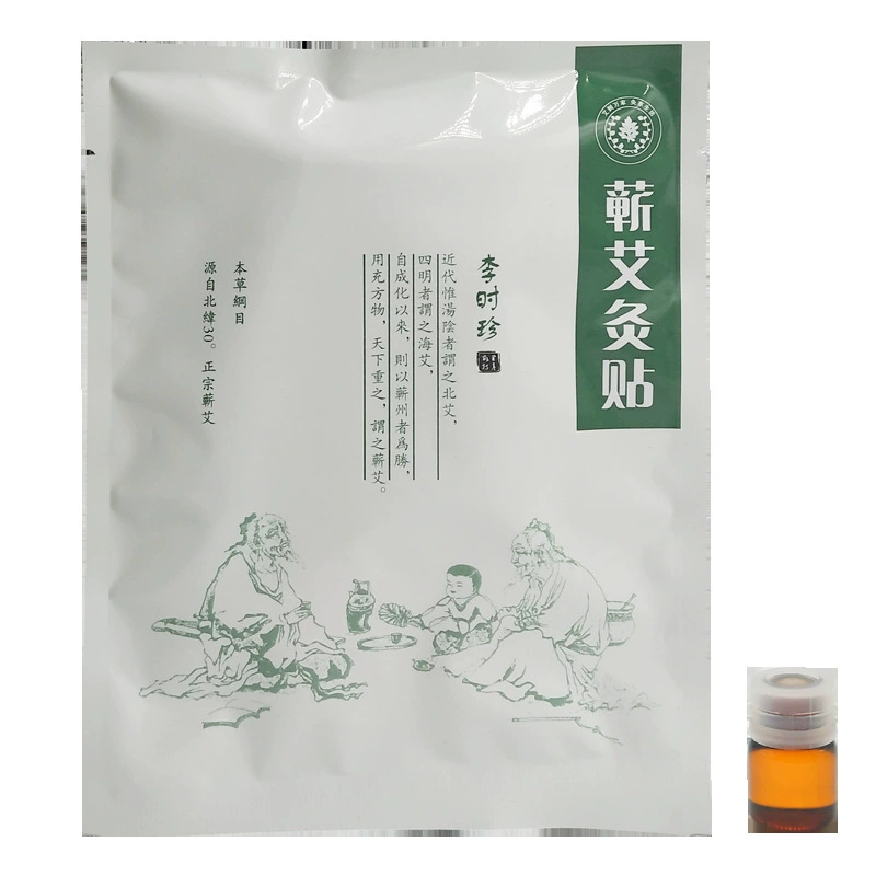 Ай прижигание, полынь, горячее масло, наколенник, теплая, шейный отдел позвоночника