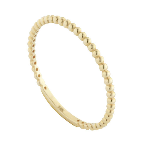 wish hot sale 925 sterling silver plated with 14k gold manufacturer wholesale foreign trade style very simple basic style stacking ring