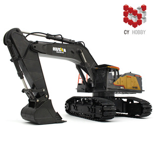 Huina 592 professional 22-way remote control alloy excavator engineering vehicle excavator children model toy-accessories