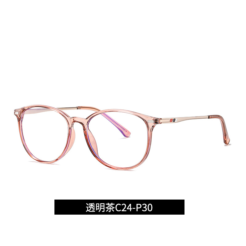 2020 nueva moda TR gafas de luz anti-azul estudiante artístico gafas lisas 6911 metal ordenador gafas de protección ocular al por mayor