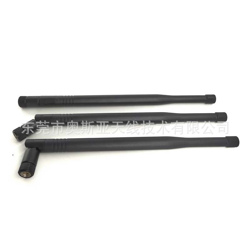 433MHz外置胶棒SMA头天线短波对讲系统定433M天线地磁波天线