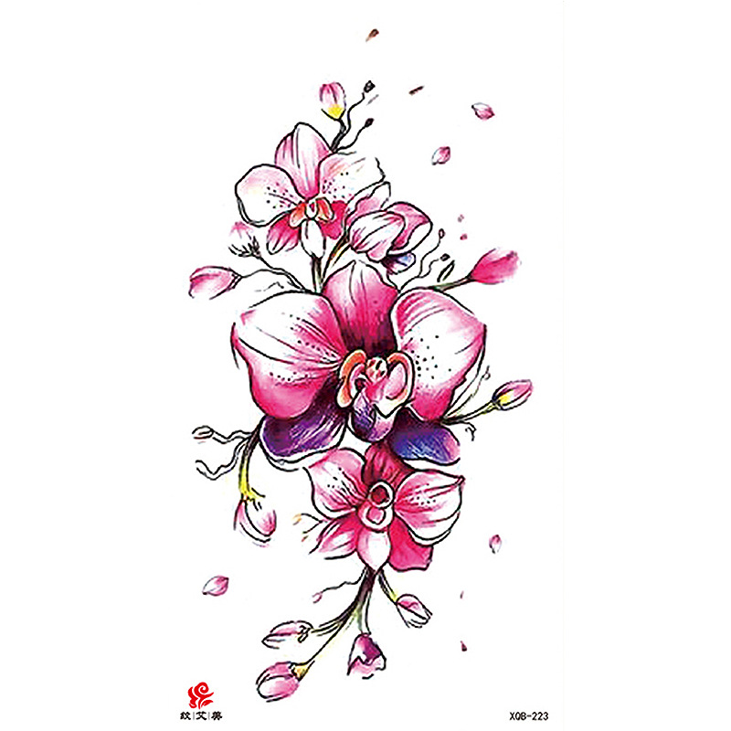 Pegatinas de tatuaje impermeables de brazo completo con símbolos, totems, animales y calaveras, disponibles para venta al por mayor y suministro transfronterizo.