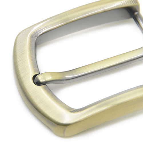 Men's pin belt buckle head zinc alloy pin buckle factory wholesale high-end 40mm retro trousers belt accessories buckle