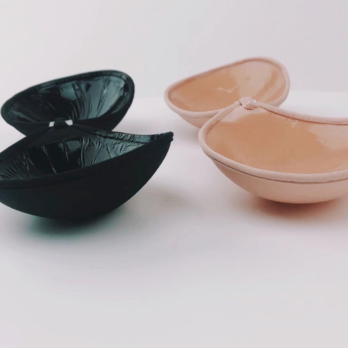 Invisible bra cloth cups thickened silicone chest stickers, invisible underwear without underwire push-up bras, wedding dress silicone breast pads